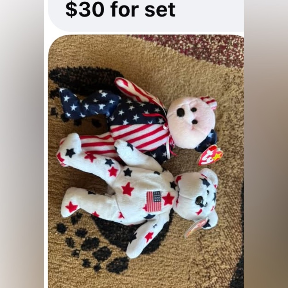 Rare TY Beanie Baby sets